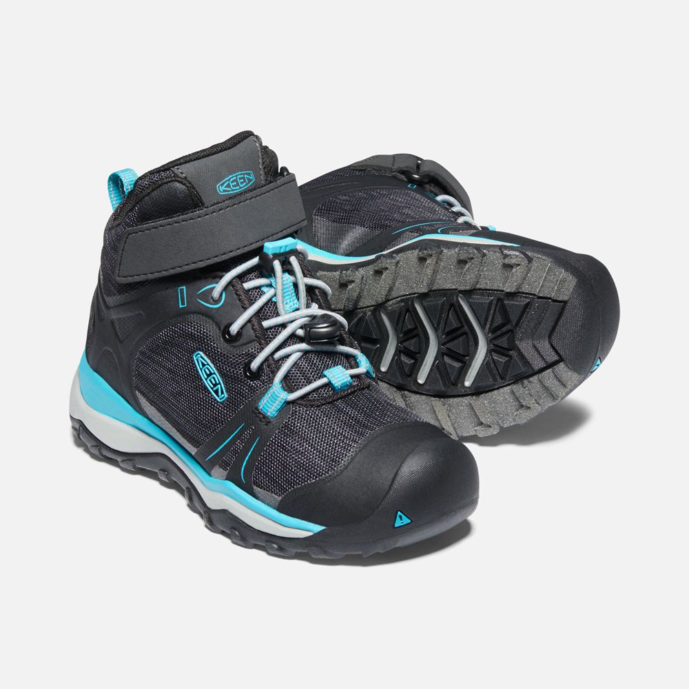 Keen Outdoor Bot Çocuk Siyah/Mavi - Terradora Ii Waterproof - Türkiye WYBH83219